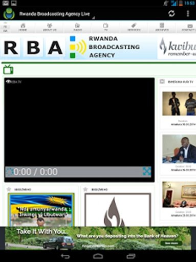 Rwanda TV live stream截图3