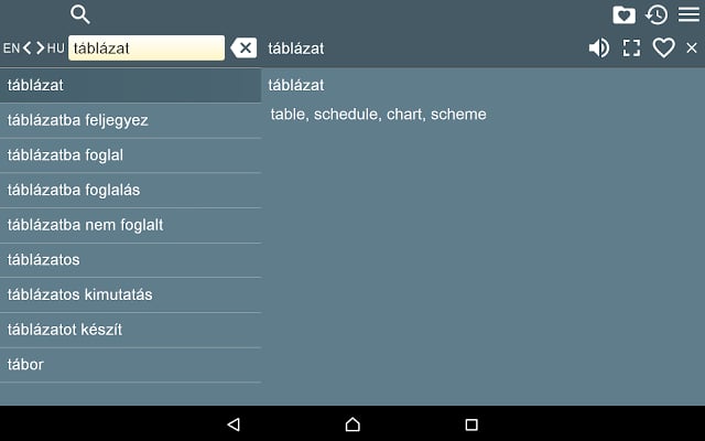 EN-HU Dictionary Free截图10