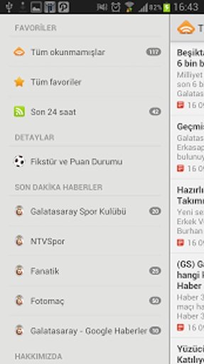 Galatasaray SonDakika截图1