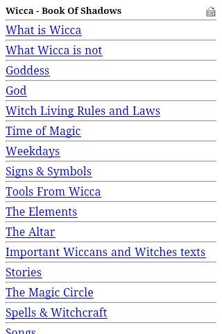 Bujudia/Wicca Book Of Shadows截图1