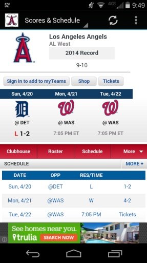 Los Angeles Angels Baseball截图9