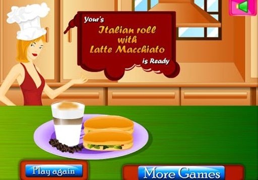 Cooking Game Italian roll截图1