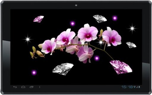 Diamond Orchide live wallpaper截图1