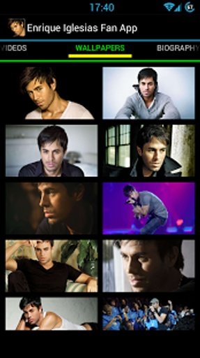 Enrique Iglesias Fan App截图4