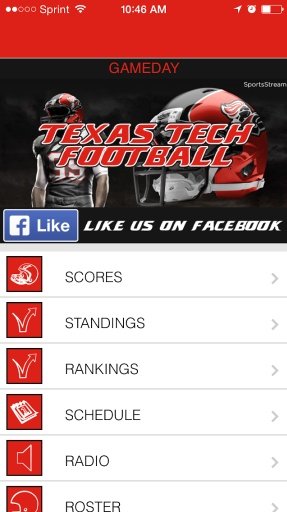 Texas Tech Football STREAM截图2