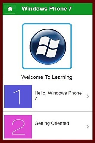 Windows Phone Tutorial截图2