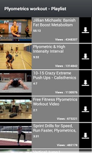 Plyometric fitness workout截图6