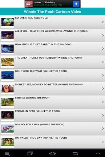 Winnie The Pooh Cartoon Video截图1