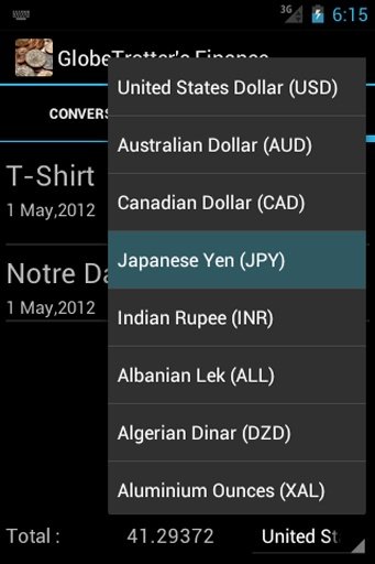 Currency Converter n Manager截图5