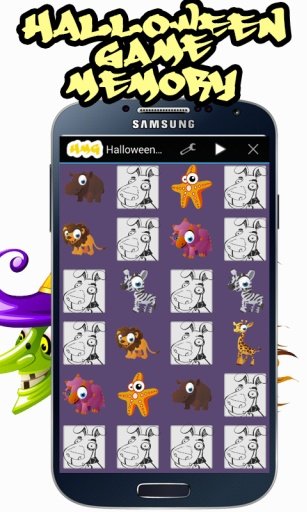 Halloween Memory Game截图2