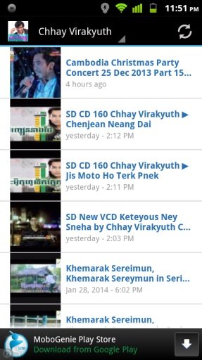 Chhay Virakyuth Khmer Song截图3