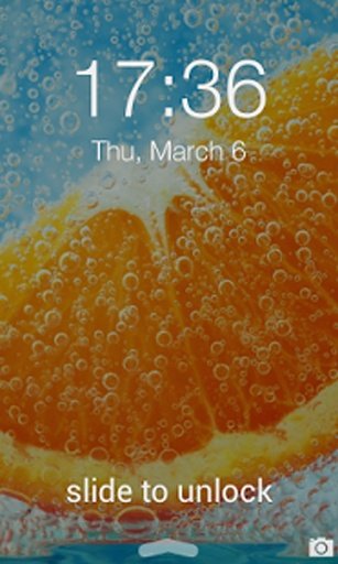 Fruit Lock Screen截图4