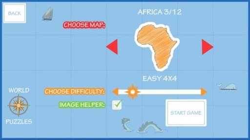 World Map Puzzle截图7