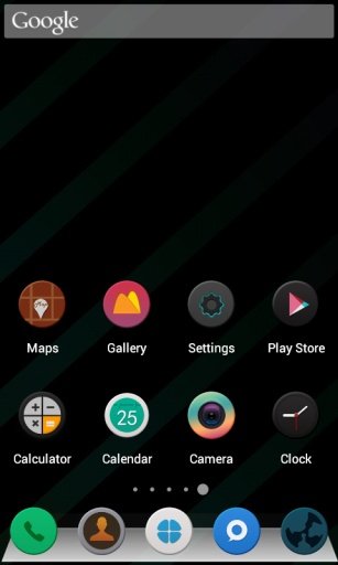 Solo Launcher Mysterious Theme截图5