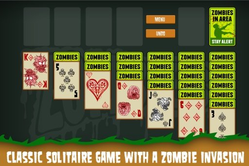 Zombie Solitaire截图1