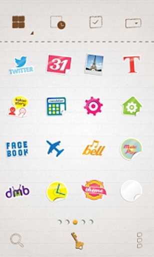 Sticky Diary dodol theme截图3