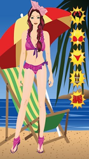 Swimsuits Dress Up Game截图2