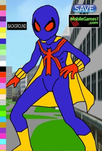 Super Spider Coloring Game截图3