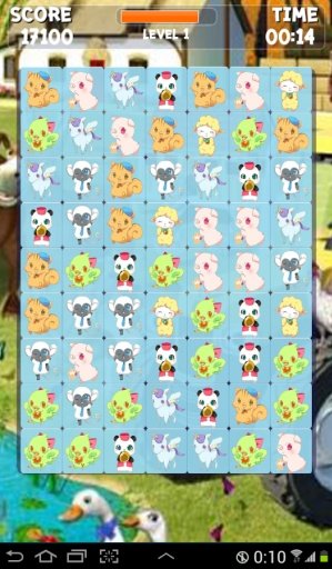 Farm Animal Match 3 Puzzle截图3