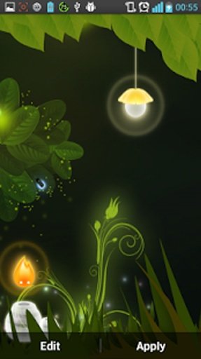 Firefly in Night Wallpaper截图3