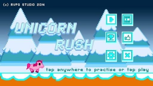 Unicorn Rush (Flappy Unicorn)截图2