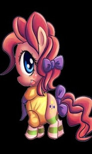 Pink Horse Pie Pony Wallpaper截图4