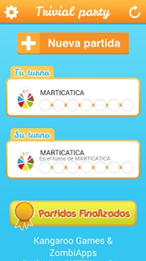 Trivial party: juego preguntas截图2