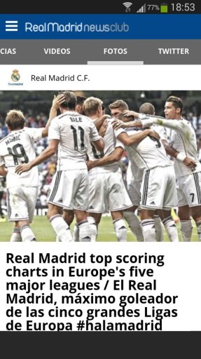 Real Madrid News Club截图1