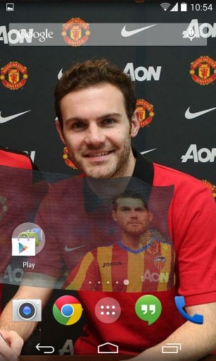 3D Juan Mata Live Wallpaper截图5