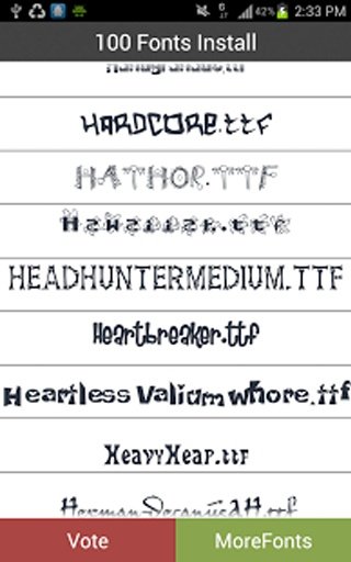 105 Fonts Install截图9