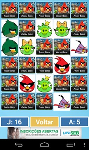 Memória Angry Birds截图2