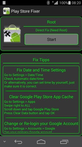 Play Store Fixer截图4