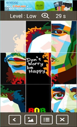 Bob Marley Puzzle Game HD截图10