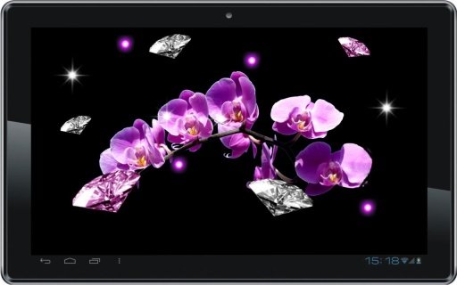 Diamond Orchide live wallpaper截图6