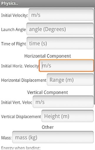 Physics Calculator截图1