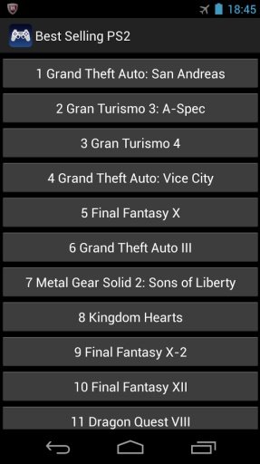 Best Selling PS2 Free截图3