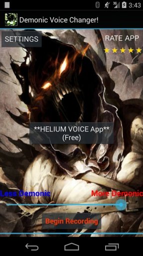 Evil Demon Voice Changer截图1