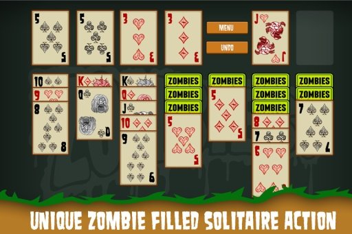 Zombie Solitaire截图5