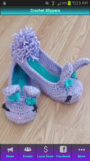 Crochet Slippers截图7