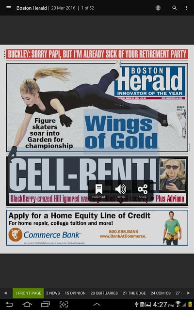 Boston Herald e-Edition截图4