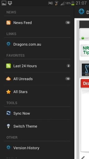 Dragons NRL News截图6