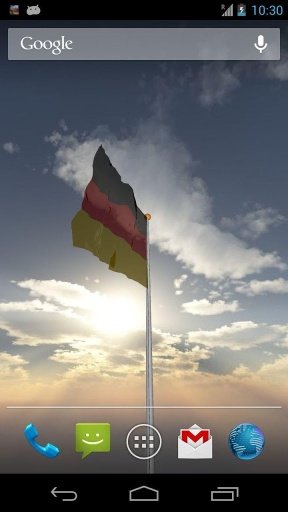 Real Germany Flag Live Wall截图1