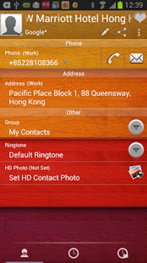 RocketDial Wood2nd Theme截图4