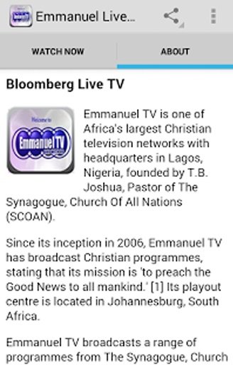 Emmanuel Live TV截图3