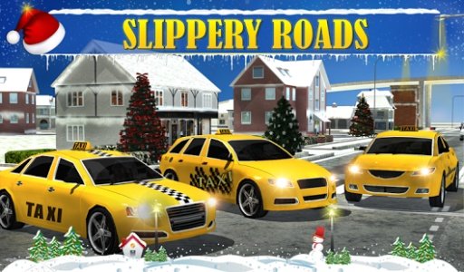 Christmas Taxi Duty 3D截图1