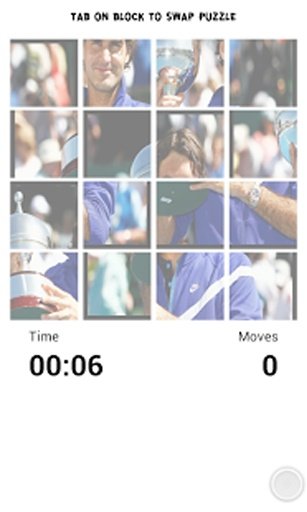 Roger Federer Puzzle Game截图10