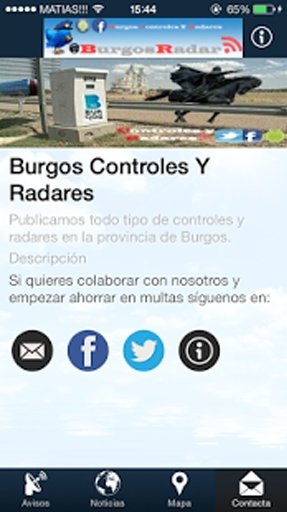 Burgos Controles Radares截图2