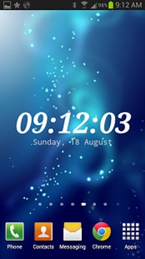 Blue 1080p Live Wallpaper HD截图1