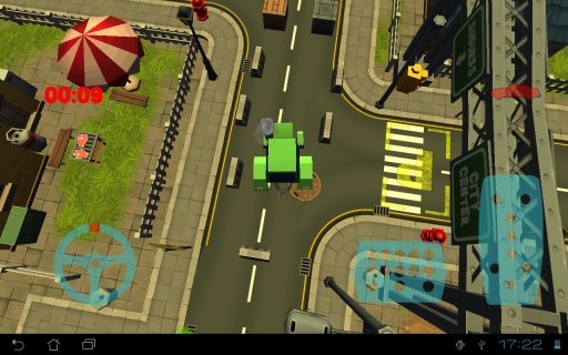 Cartoon City Tractor Parking截图1