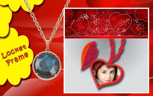 Beautiful Locket Photo Frames截图3